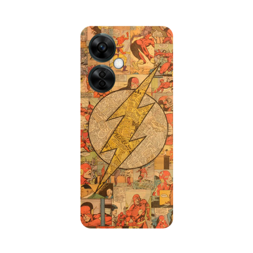 Oneplus Nord CE 3 Lite 5G Mavel Pattern Transparent Silicone TPU Θήκη