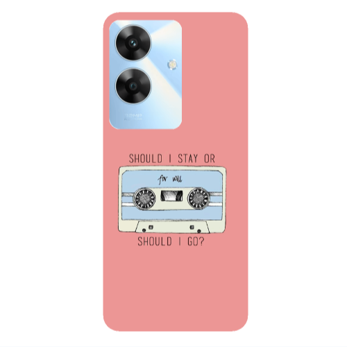 Realme Note 60 Should i go Transparent Silicone TPU Θήκη