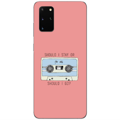 Samsung S20 Plus Should i go Transparent Silicone TPU Θήκη