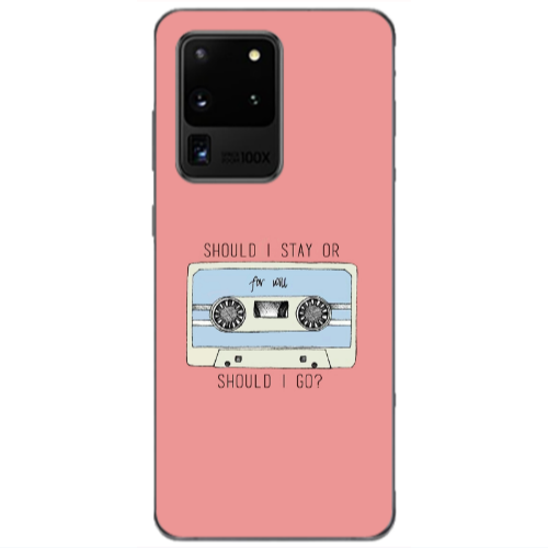 Samsung S20 Ultra Should i go Transparent Silicone TPU Θήκη