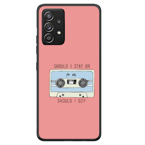 Samsung A53 Should i go Black Glossy Θήκη