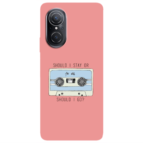 Huawei Nova 9 SE Should i go Transparent Silicone TPU Θήκη