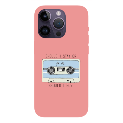 Apple iPhone 14 Pro  Should i go Transparent Silicone TPU Θήκη