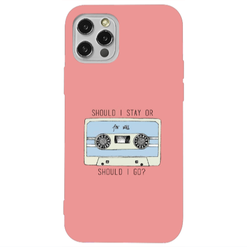 Apple iPhone 12 Pro Should i go Transparent Silicone TPU Θήκη