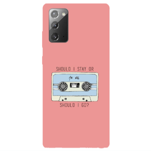 Samsung Note 20 Should i go Transparent Silicone TPU Θήκη