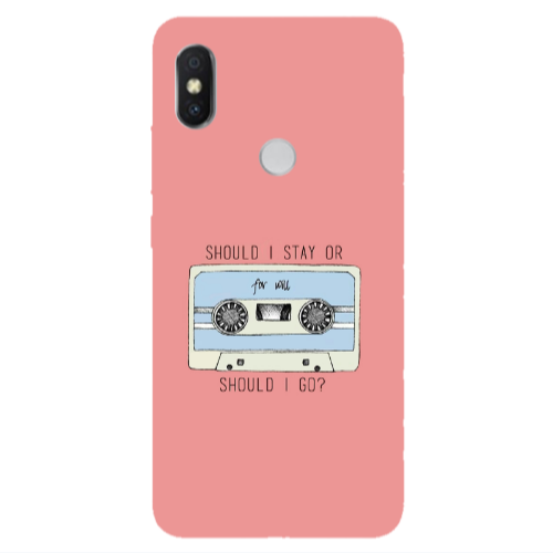 Xiaomi Redmi S2 Should i go Transparent Silicone TPU Θήκη