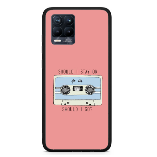Realme 8  Should i go Black Glossy Θήκη