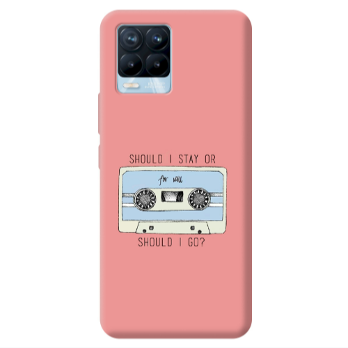 Realme 8 Pro Should i go Transparent Silicone TPU Θήκη