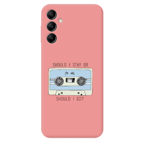 Samsung A24 Should i go Transparent Silicone TPU Θήκη
