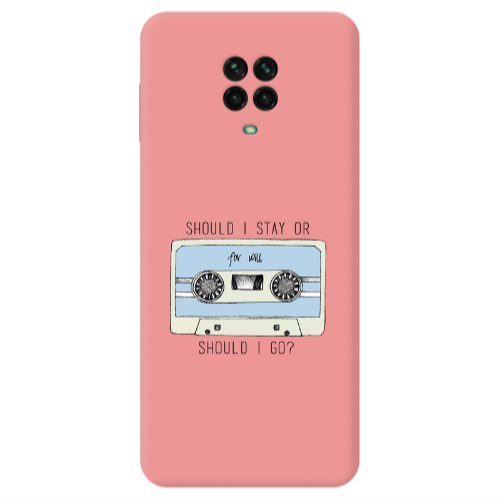 Xiaomi Redmi Note 9S Should i go Transparent Silicone TPU Θήκη