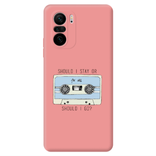 Xiaomi Poco F3 Should i go Transparent Silicone TPU Θήκη