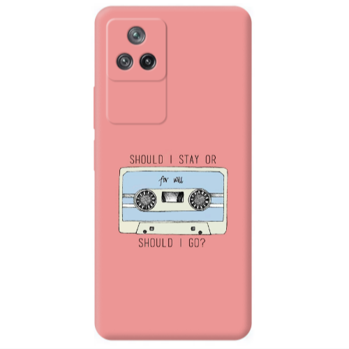 Xiaomi Poco F4 Should i go Transparent Silicone TPU Θήκη