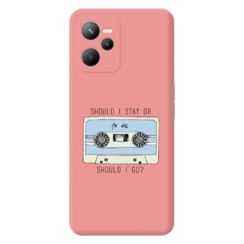 Realme C35 Should i go Transparent Silicone TPU Θήκη