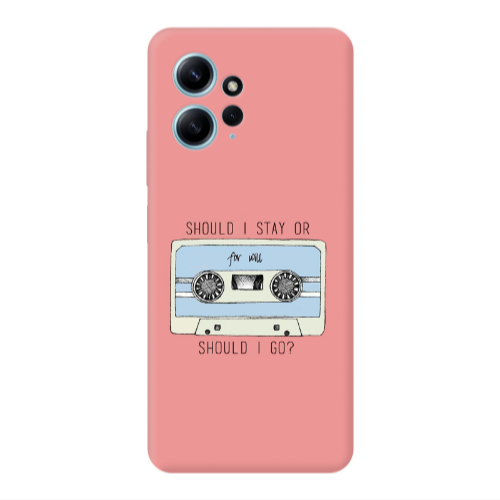 Xiaomi Redmi Note 12 4G Should i go Transparent Silicone TPU Θήκη
