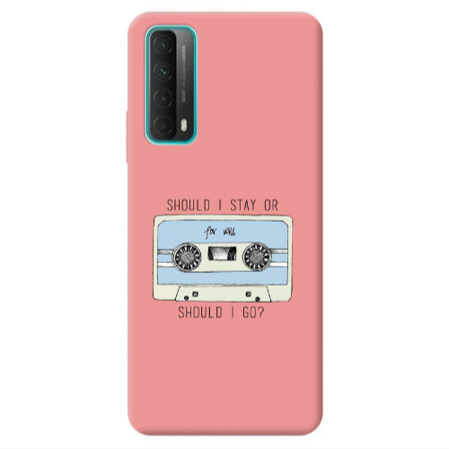Huawei P Smart 2021 Should i go Transparent Silicone TPU Θήκη
