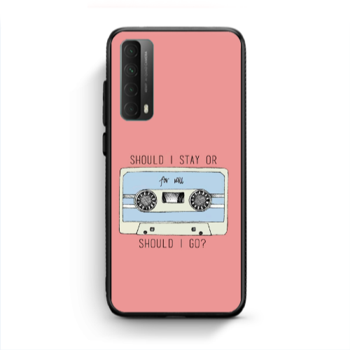 Huawei P Smart 2021 Should i go Black Glossy Θήκη