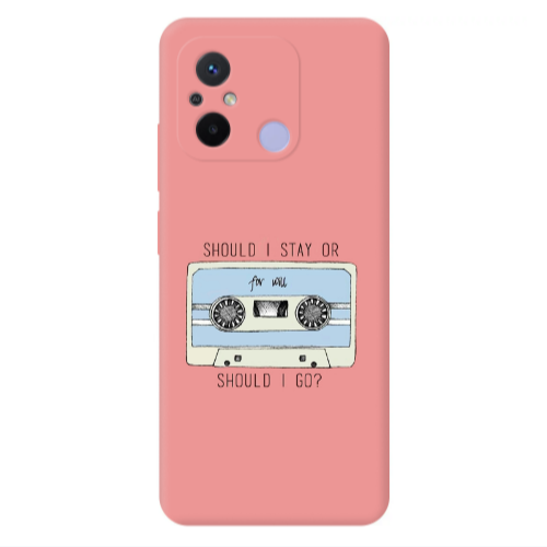 Xiaomi Redmi 12C Should i go Transparent Silicone TPU Θήκη