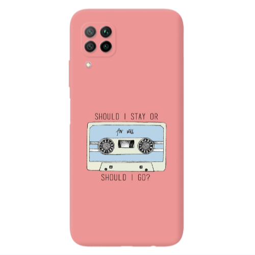 Huawei P40 Lite Should i go Transparent Silicone TPU Θήκη
