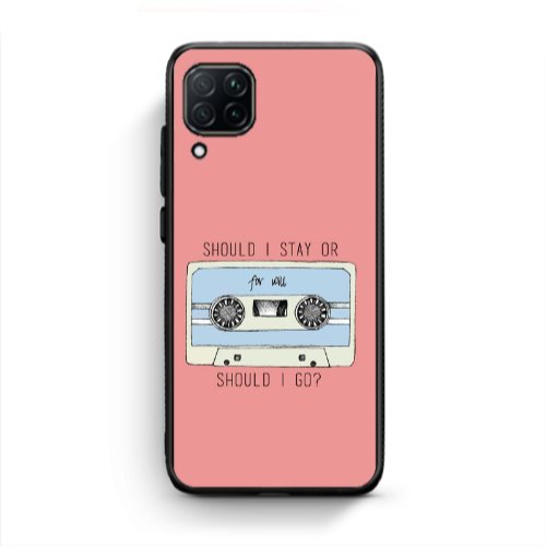 Huawei P40 Lite Should i go Black Glossy Θήκη