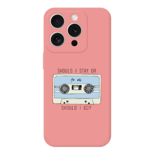 Apple iPhone 15 Pro Should i go Transparent Silicone TPU Θήκη