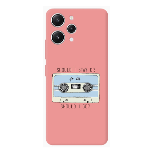 Xiaomi Redmi 12 Should i go Transparent Silicone TPU Θήκη