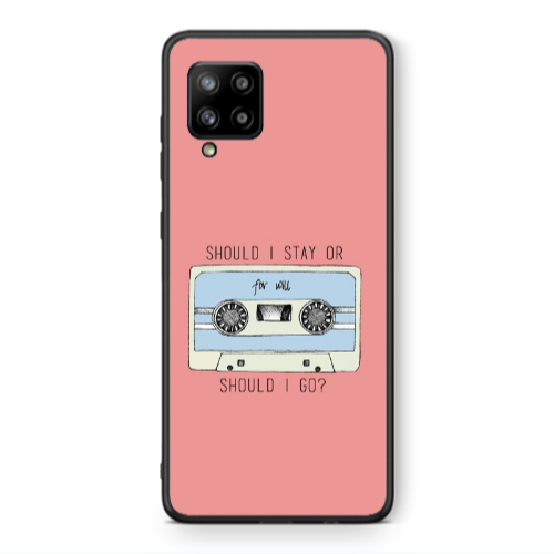 Samsung A42 5G Should i go Black Glossy Θήκη