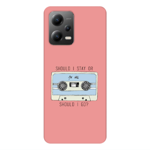 Xiaomi Poco X5 Should i go Transparent Silicone TPU Θήκη