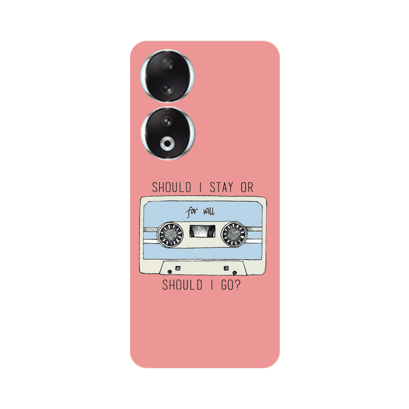 Honor 90 5G Should i go Transparent Silicone TPU Θήκη