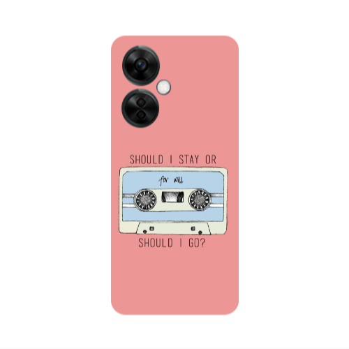 Oneplus Nord CE 3 Lite 5G Should i go Transparent Silicone TPU Θήκη