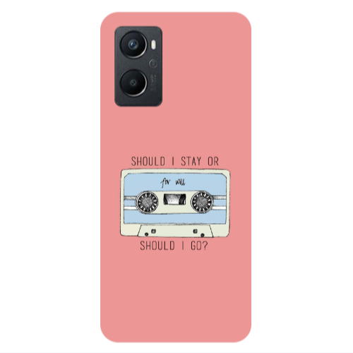 Oppo A 96 Should i go Transparent Silicone TPU Θήκη