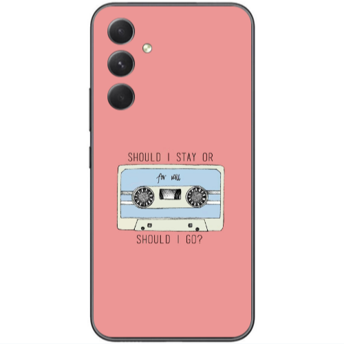 Samsung Galaxy A25 Should i go Transparent Silicone TPU Θήκη
