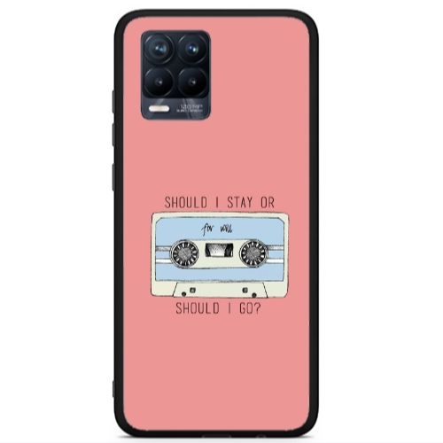 Realme 8 i Should i go Black Glossy Θήκη