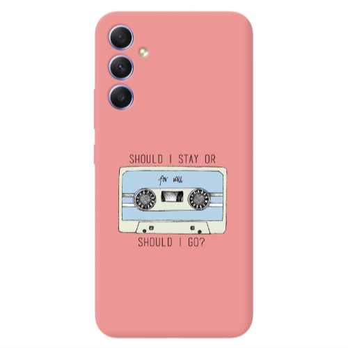 Samsung A15 5G Should i go Transparent Silicone TPU Θήκη