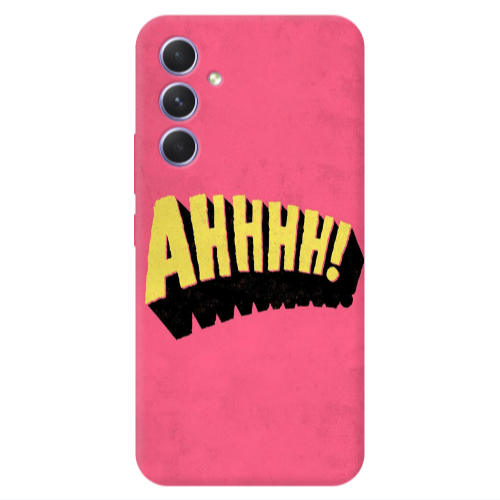 Samsung A56 Ahhhh Transparent Silicone TPU Θήκη