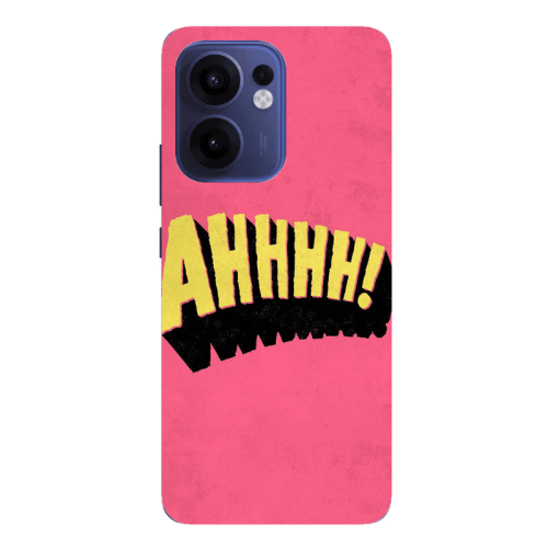 Oppo Reno13 FS Ahhhh Transparent Silicone TPU Θήκη