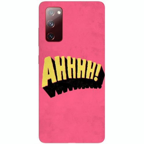 Samsung S20 FE Ahhhh Transparent Silicone TPU Θήκη