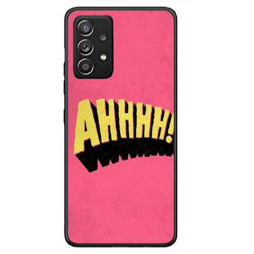 Samsung A33 Ahhhh Black Glossy Θήκη