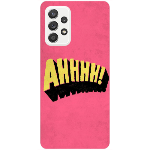 Samsung A53 Ahhhh Transparent Silicone TPU Θήκη