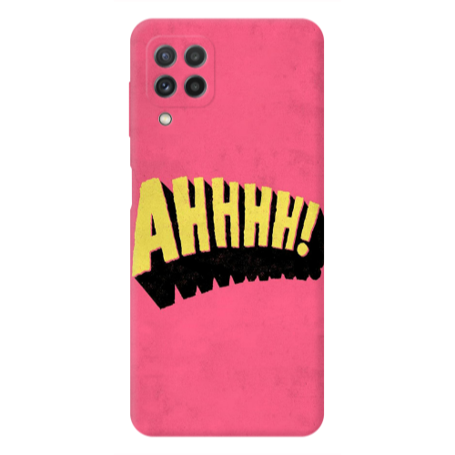 Samsung A22 4G Ahhhh Transparent Silicone TPU Θήκη
