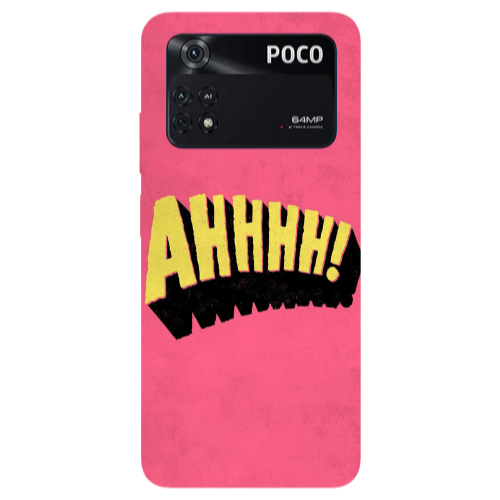 Xiaomi Poco M4 Pro 4G Ahhhh Transparent Silicone TPU Θήκη