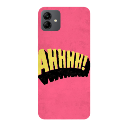 Samsung A04 Ahhhh Transparent Silicone TPU Θήκη