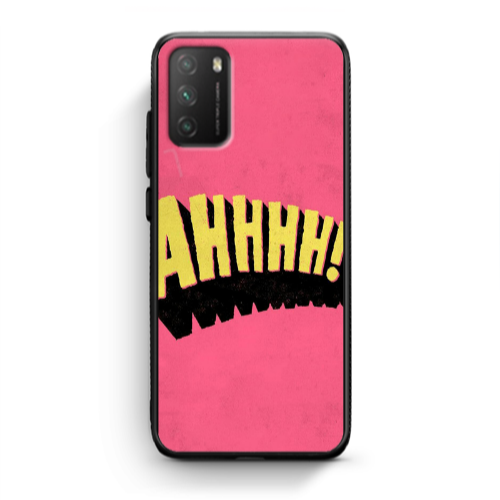Xiaomi Poco M3 Ahhhh Black Glossy Θήκη