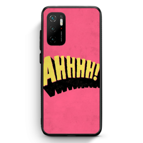Xiaomi Poco M3 Pro Ahhhh Black Glossy Θήκη