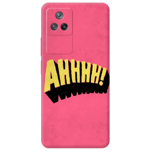 Xiaomi Poco F4 Ahhhh Transparent Silicone TPU Θήκη