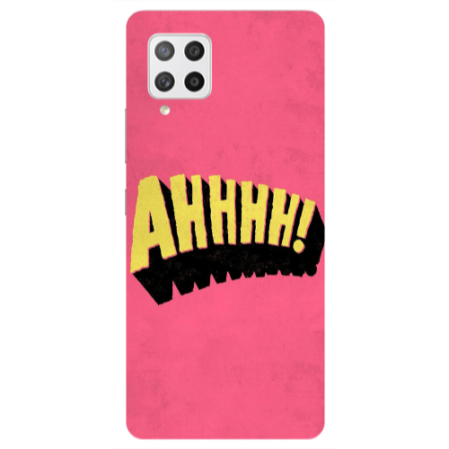 Samsung A42 5G Ahhhh Transparent Silicone TPU Θήκη