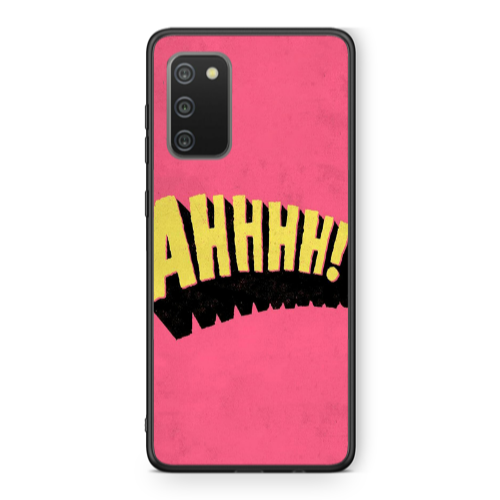 Samsung A02s Ahhhh Black Glossy Θήκη