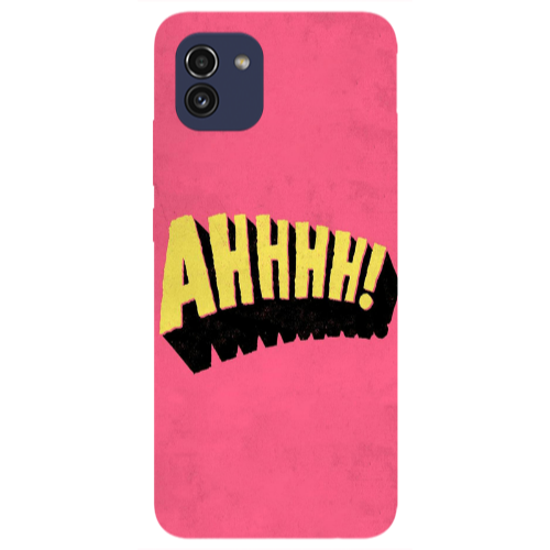 Samsung A03 Ahhhh Transparent Silicone TPU Θήκη