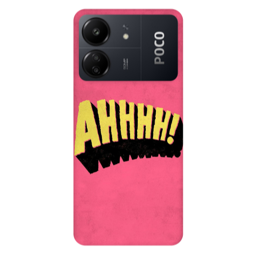 Xiaomi Poco C65 Ahhhh Transparent Silicone TPU Θήκη