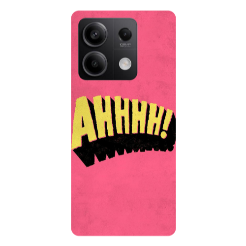 Xiaomi Redmi Note 13Pro 5G Ahhhh Transparent Silicone TPU Θήκη