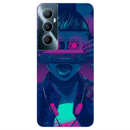 Realme C65 Awe some mix vol. Transparent Silicone TPU Θήκη